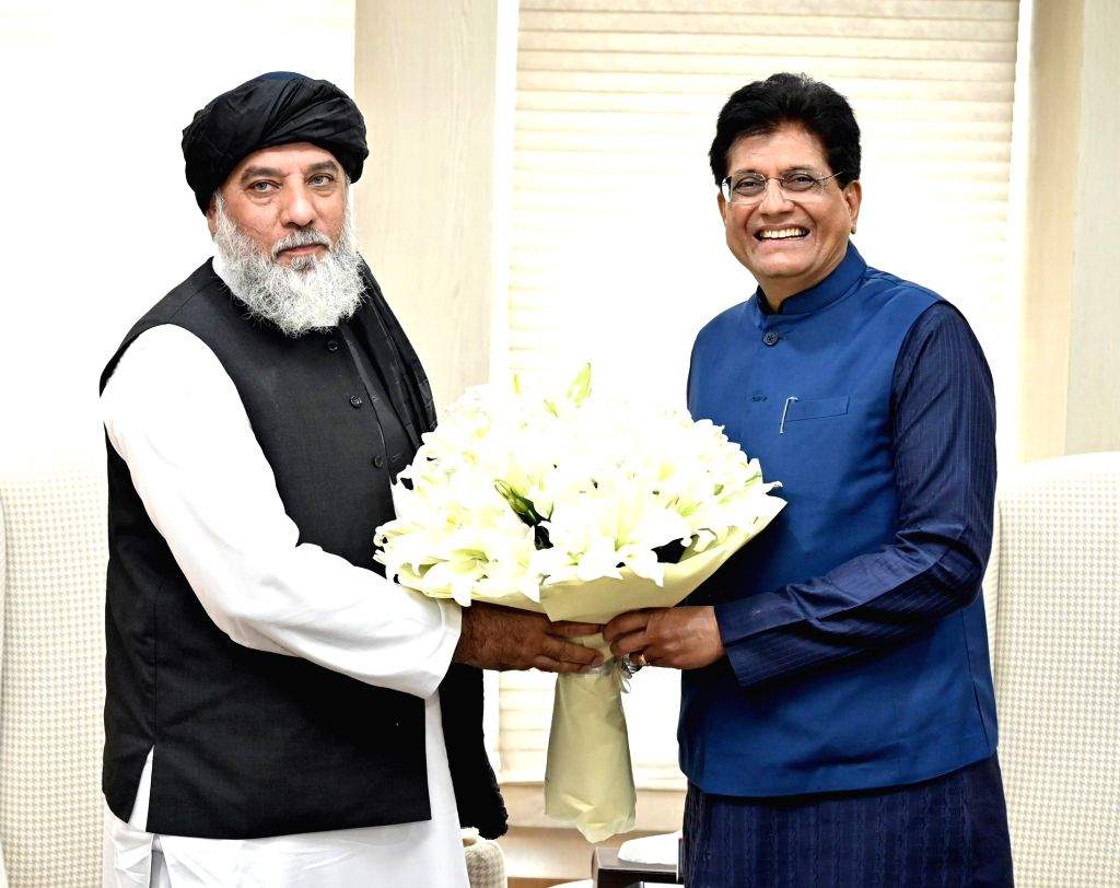 Piyush Goyal meets Afghan Minister of Industry &amp; Commerce - Piyush Goyal, Afghanistan, Nooruddin Azizi, Industry and Commerce, meeting, diplomacy