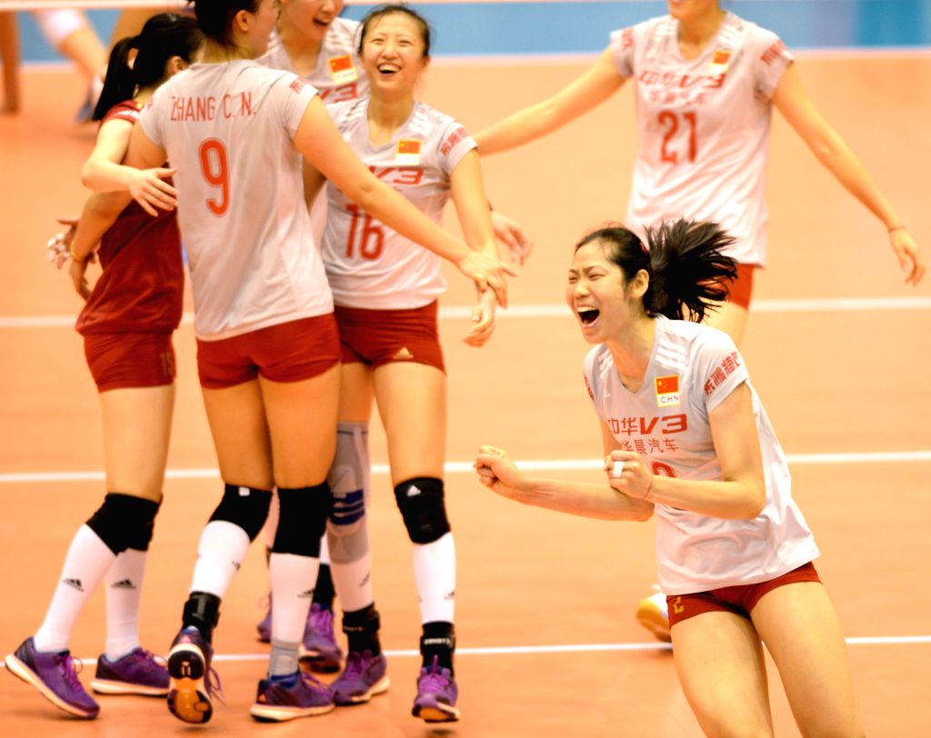 JAPAN-MATSUMOTO-VOLLEYBALL-WOMEN'S WORLD CUP- CHINA VS SERBIA