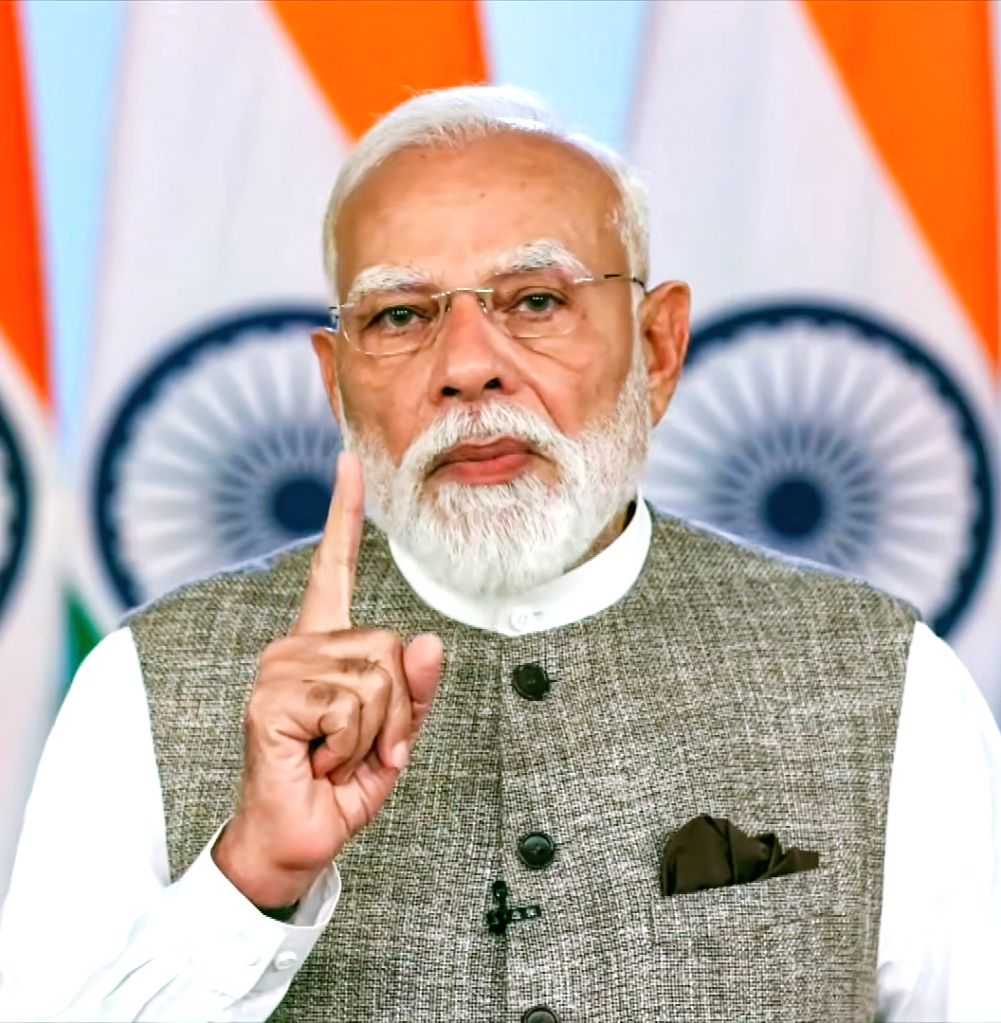 PM Modi Addresses Nation via Video Conferencing