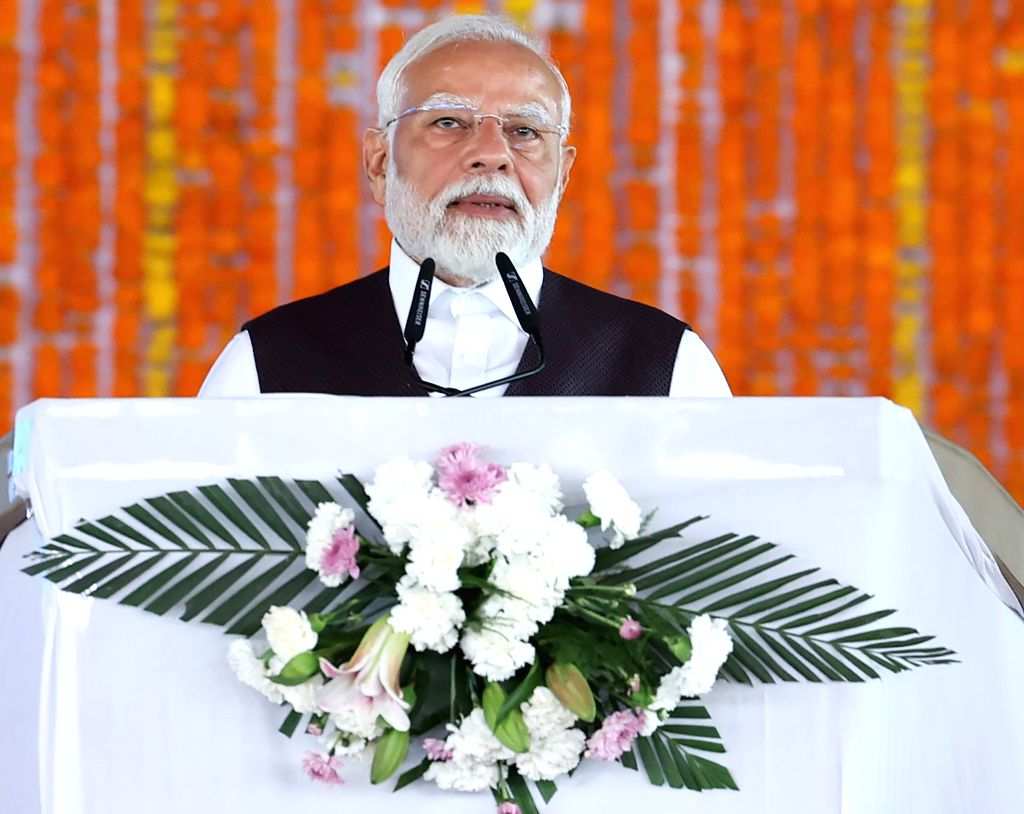 PM Modi lays foundation stone, inaugurates development works