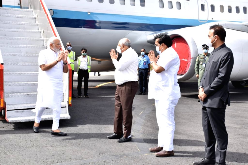 Modi In Rajkot PM Modi plays Gujarati card in Rajkot