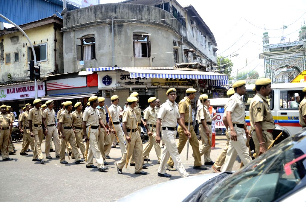 Flag March ahead of 2014 Lok Sabha Elections
