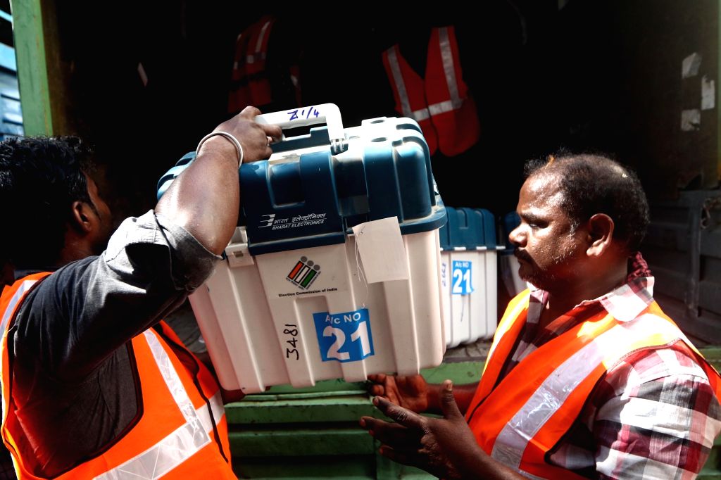 Poll Material 2019 Lok Sabha elections - Poll material being dispatched