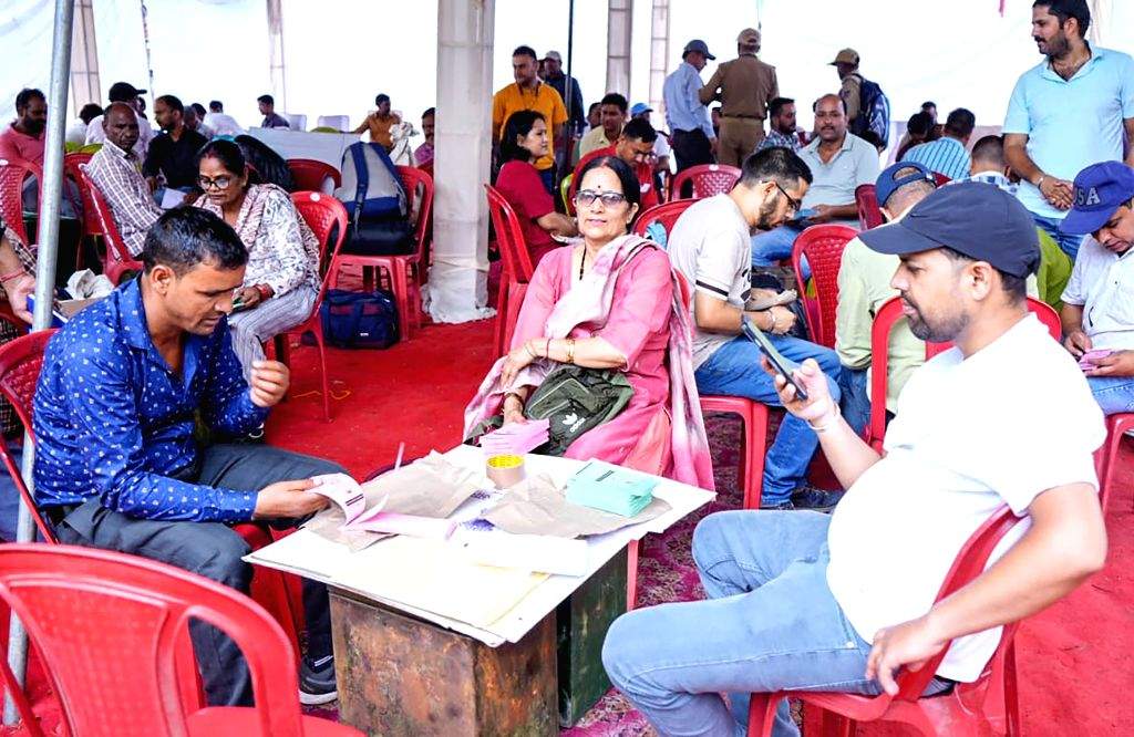 Poll Material Polling Teams Collect Materials for Panchayat Polls