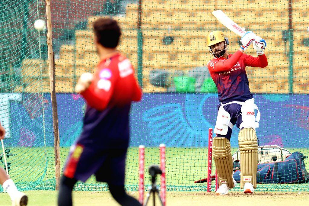 Ipl Practice Session Practice session ahead of the IPL match between RCB and GT