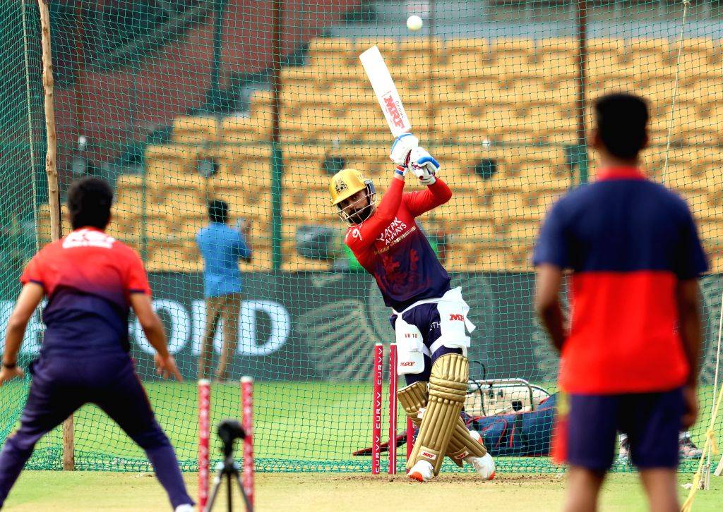 Ipl Practice Session Practice session ahead of the IPL match between RCB and GT