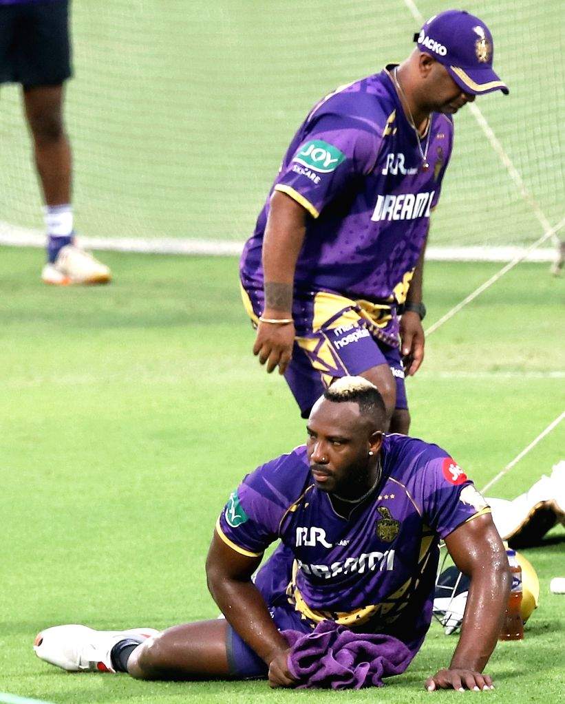 Ipl Practice Session Practice session ahead of the IPL match between SRH and KKR