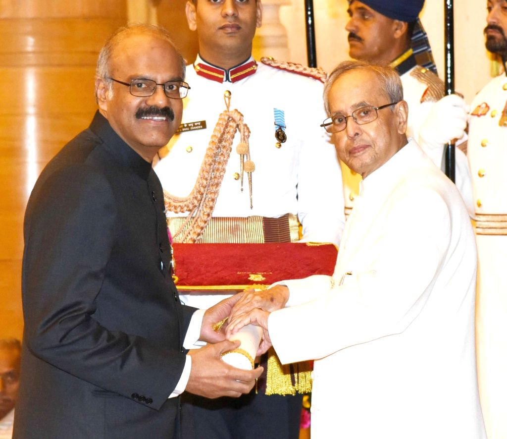 Nageshwar Reddy Civil Investiture Ceremony - D Nageshwar Reddy
