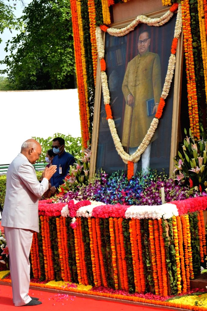 President Kovind pays tribute to Dr BR Ambedkar