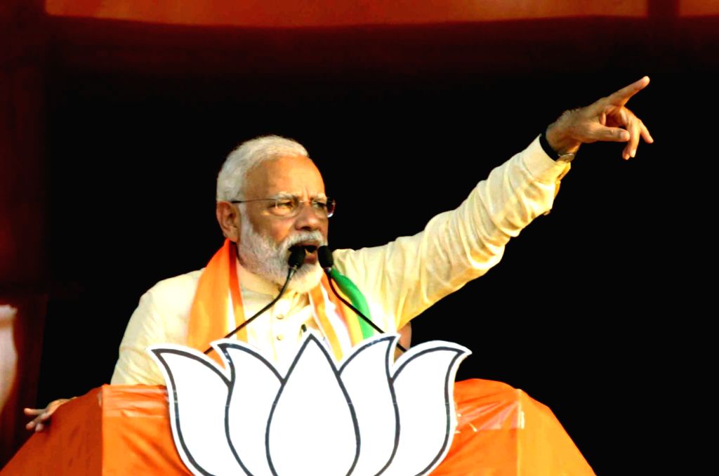 Modi Addressing Rally PM Modi at a public rally in West Bengal