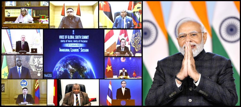 Prime Minister Narendra Modi addresses at the opening session