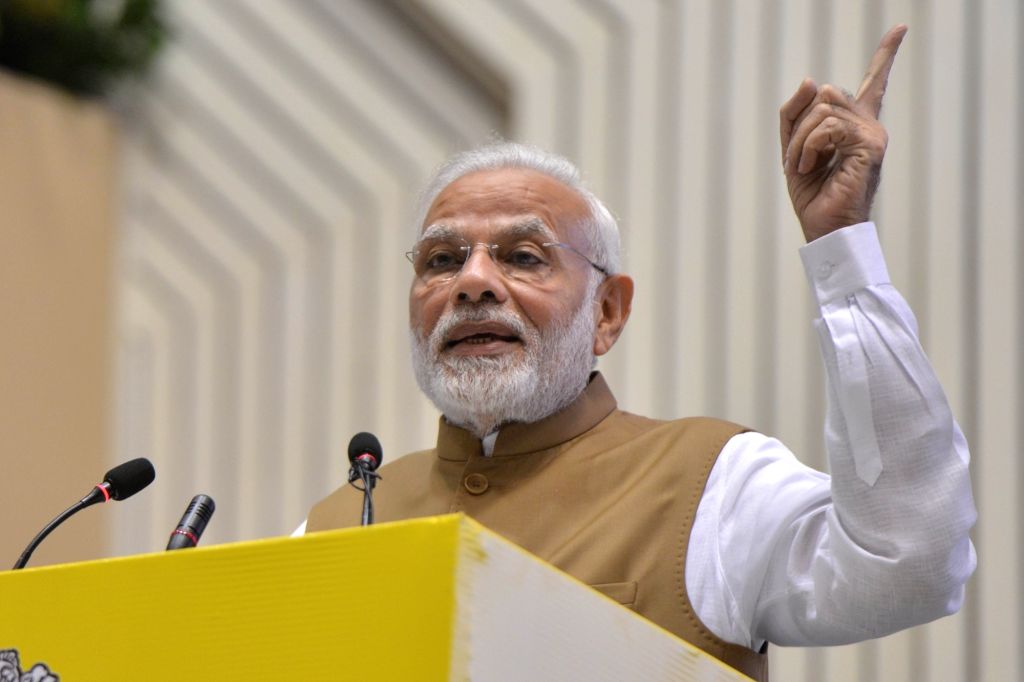 Modi at the launch of MSME Support and Outreach Programme