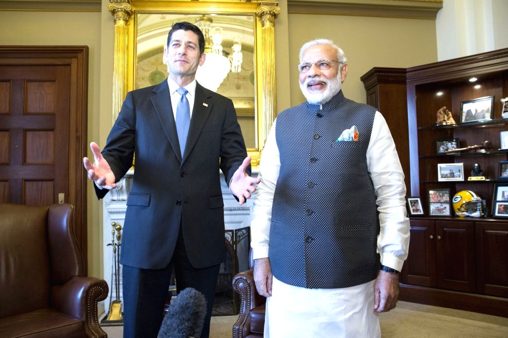 PM Modi meets the Congressional Leadership