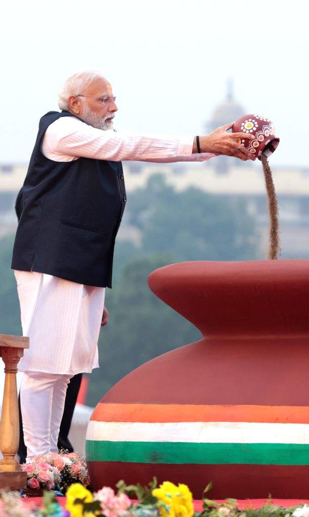 Prime Minister Narendra Modi during an event marking the culmination of ...