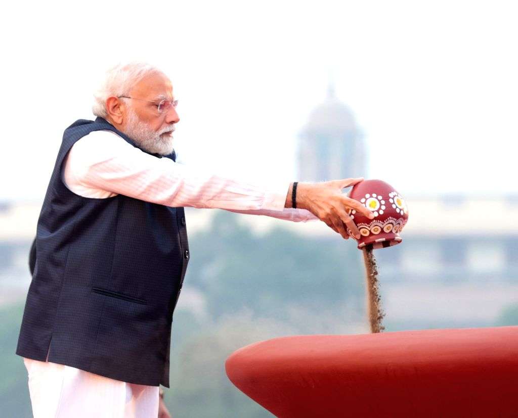 Prime Minister Narendra Modi during an event marking the culmination of ...