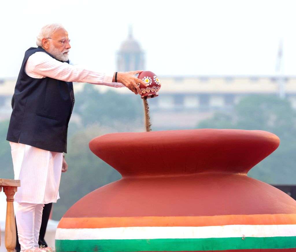 Prime Minister Narendra Modi during an event marking the culmination of ...