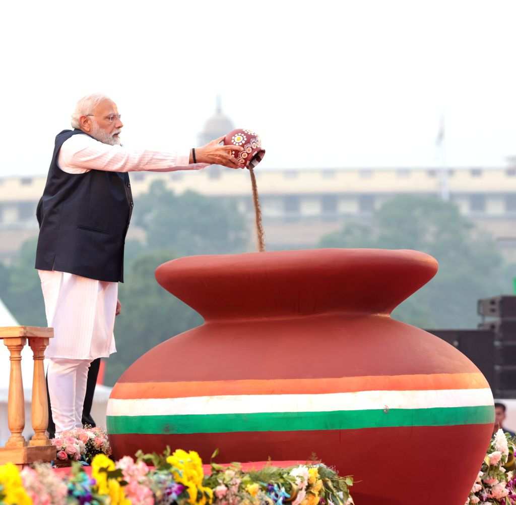 Prime Minister Narendra Modi during an event marking the culmination of ...