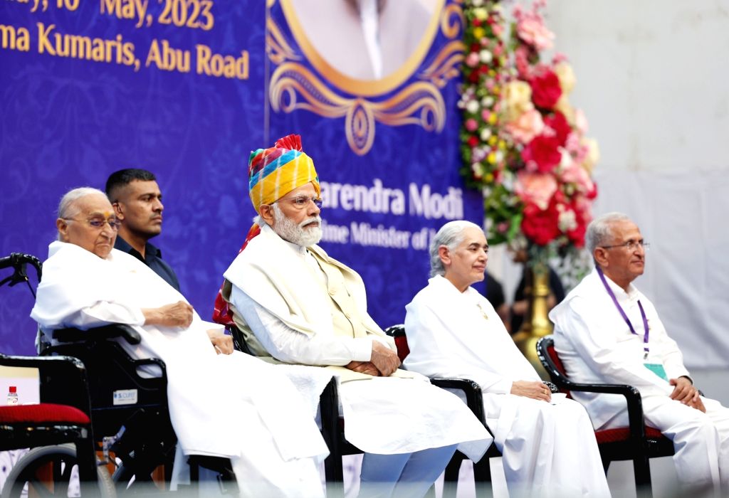 Prime Minister Narendra Modi during the foundation stone laying ...