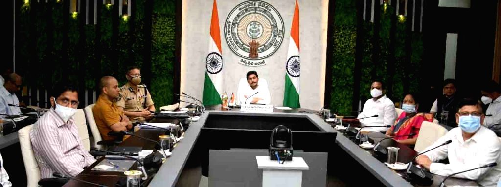 Prime Minister Narendra Modi held a video conference with the CMs of ...