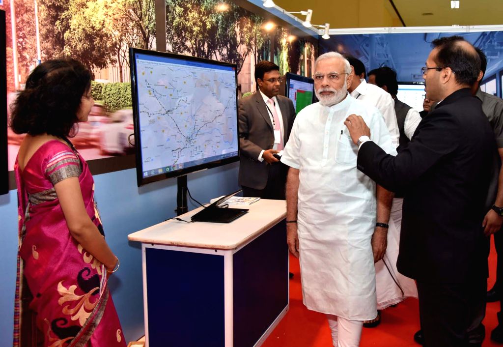 Smart Cities Exhibition - PM Modi
