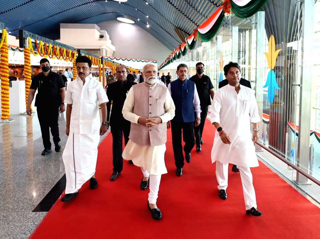 Inauguration of new integrated terminal building of Chennai Airport