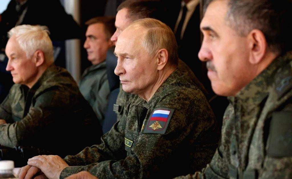 Putin In Army Putin attends Russia-Belarus military exercise #West2025