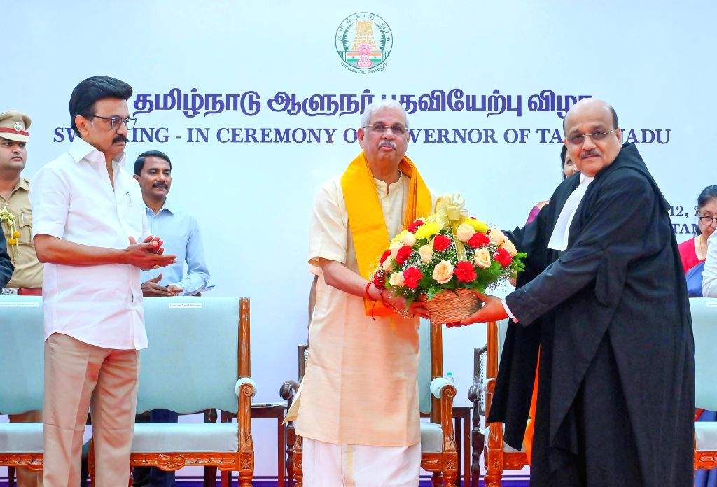 Rajendra Arlekar takes oath as Tamil Nadu Governor
