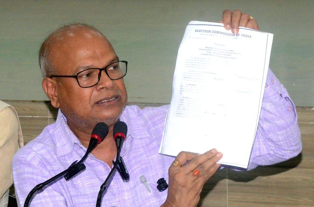 Rajesh Kumar addresses press conference