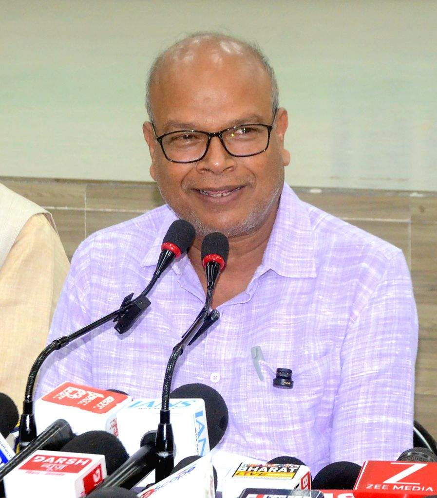 Rajesh Kumar addresses press conference