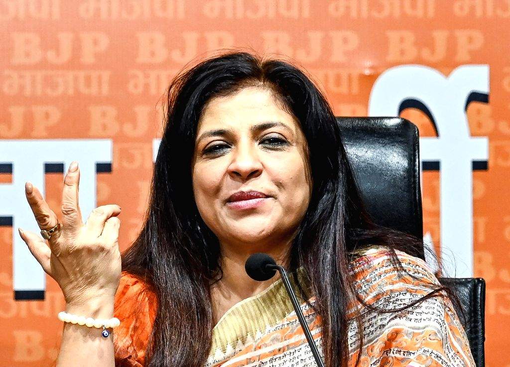 Raksha Khadse, Sazia Ilmi address media