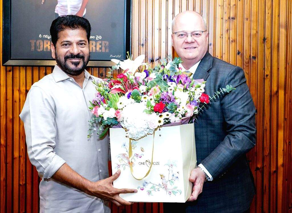 Tim Riffle Lockheed Martin Revanth Reddy Meets Tata Lockheed Martin COO