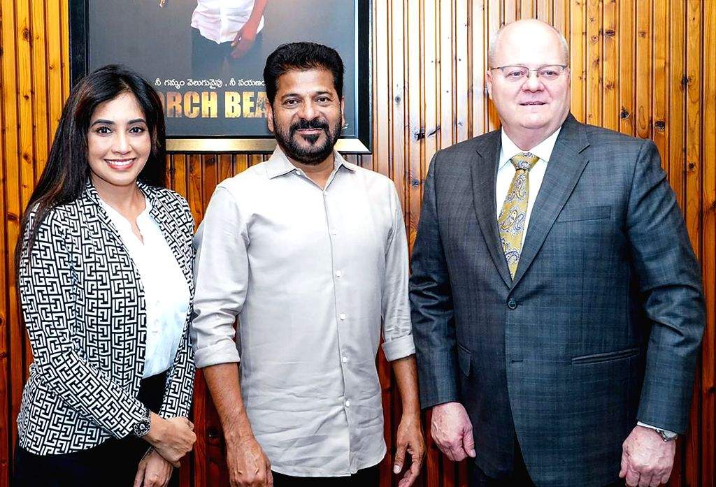 Tim Riffle Lockheed Martin Revanth Reddy Meets Tata Lockheed Martin COO