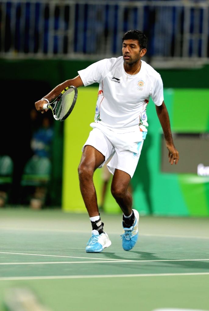 Roha Rio Rio de Janeiro: Sania Mirza and Rohan Bopanna in action
