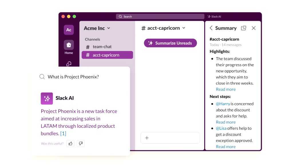Salesforce unveils Slack AI, other features to boost productivity