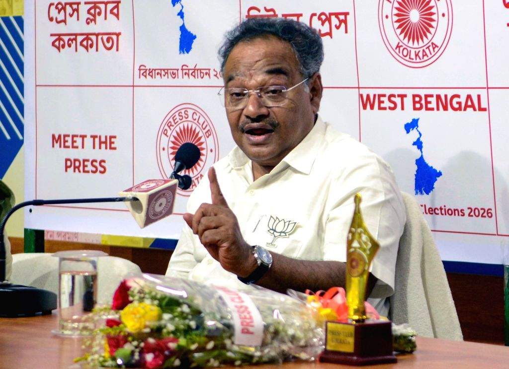 Samik Bhattacharya Addresses ‘Meet the Press’ in Kolkata