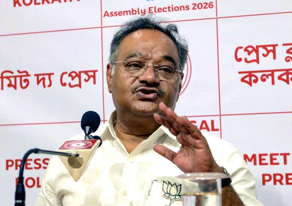 Samik Bhattacharya Addresses ‘Meet the Press’ in Kolkata