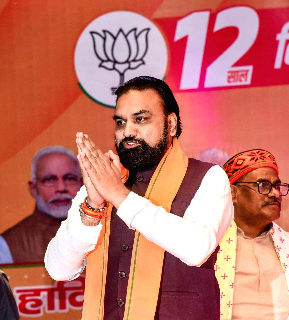 Samrat Choudhary attends party function
