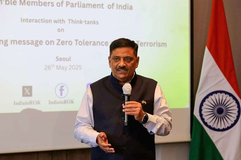 Sanjay Kumar Jha leads delegation’s outreach in South Korea under ...