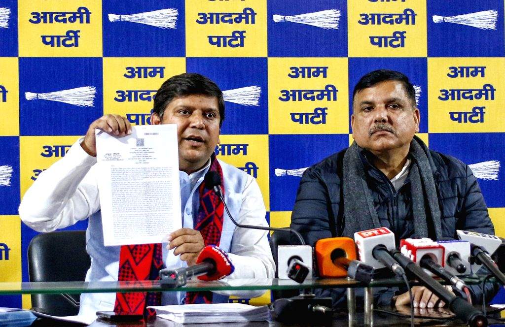 Sanjay Singh Addresses Media