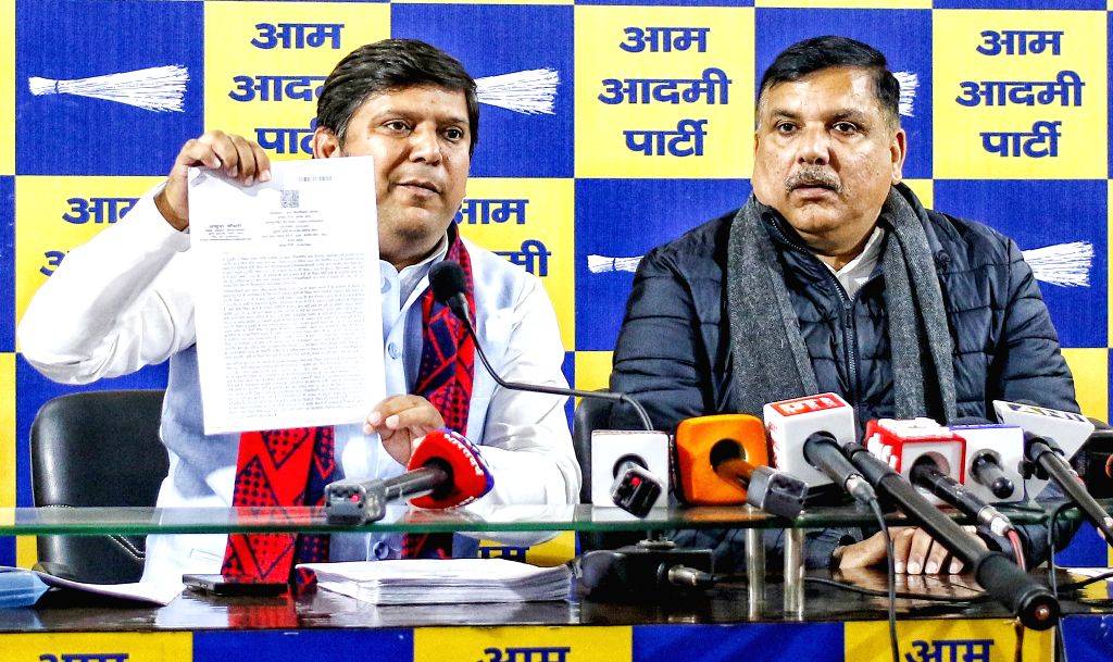 Sanjay Singh Addresses Media