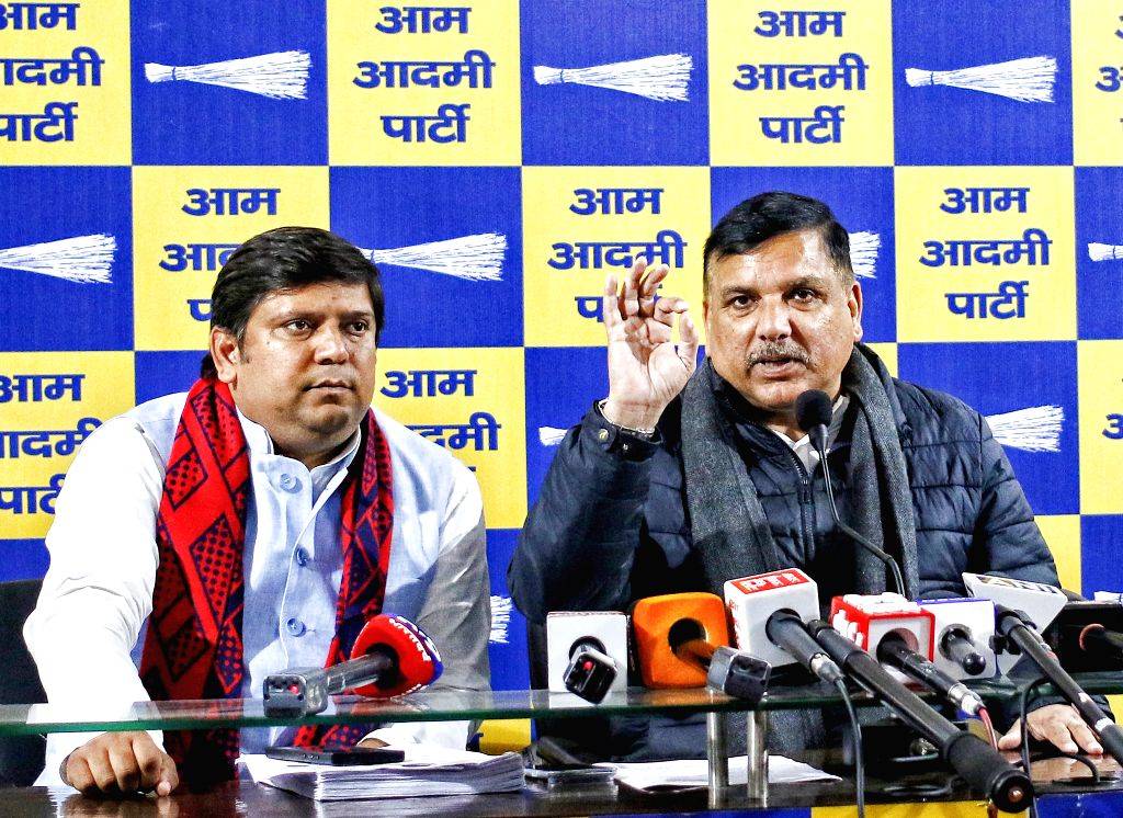 Sanjay Singh Addresses Media