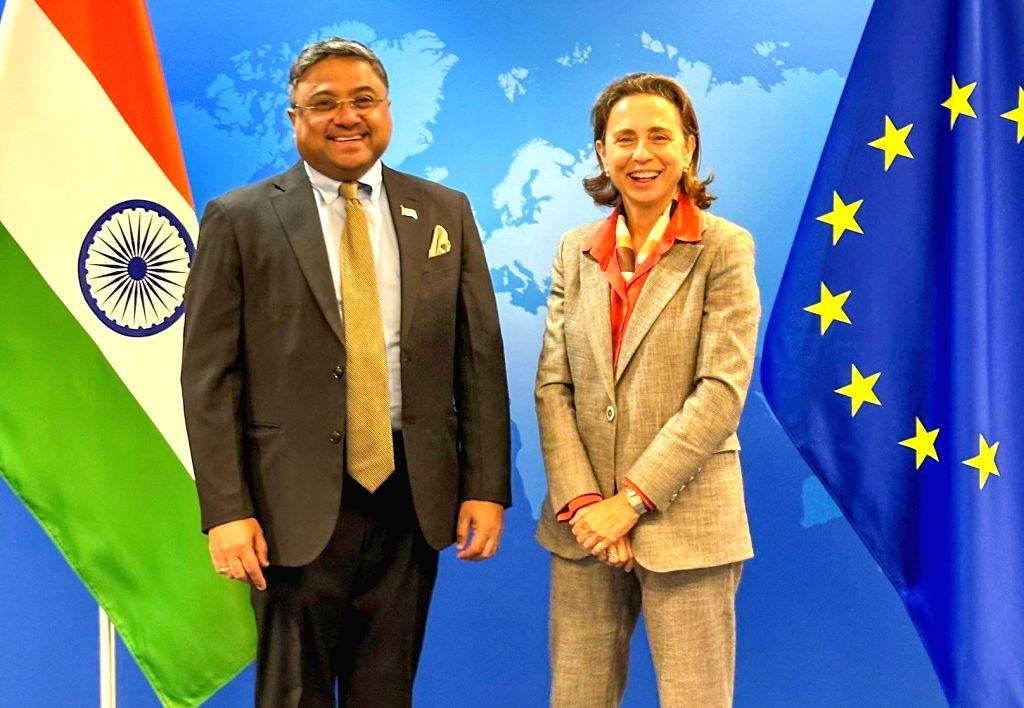 Secretary West Sibi George Meets Belen Martinez Carbonell secretary-west-sibi-george-meets-belen-martinez-carbonell
