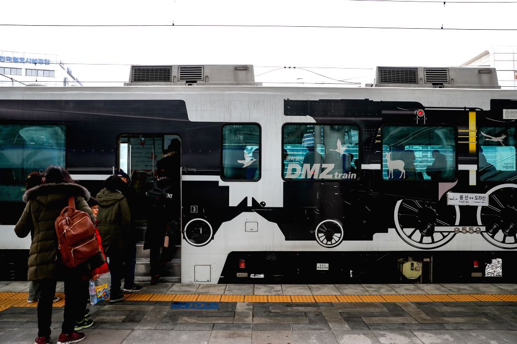Dmz Train SOUTH KOREA-BORDER-DMZ TRAIN