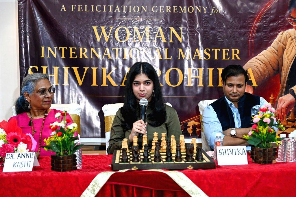 Shivika Rohilla felicitated in New Delhi