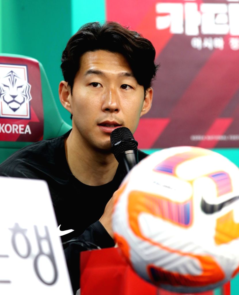 : Daejeon: Son Heung-min, captain of the South Korean men's national ...