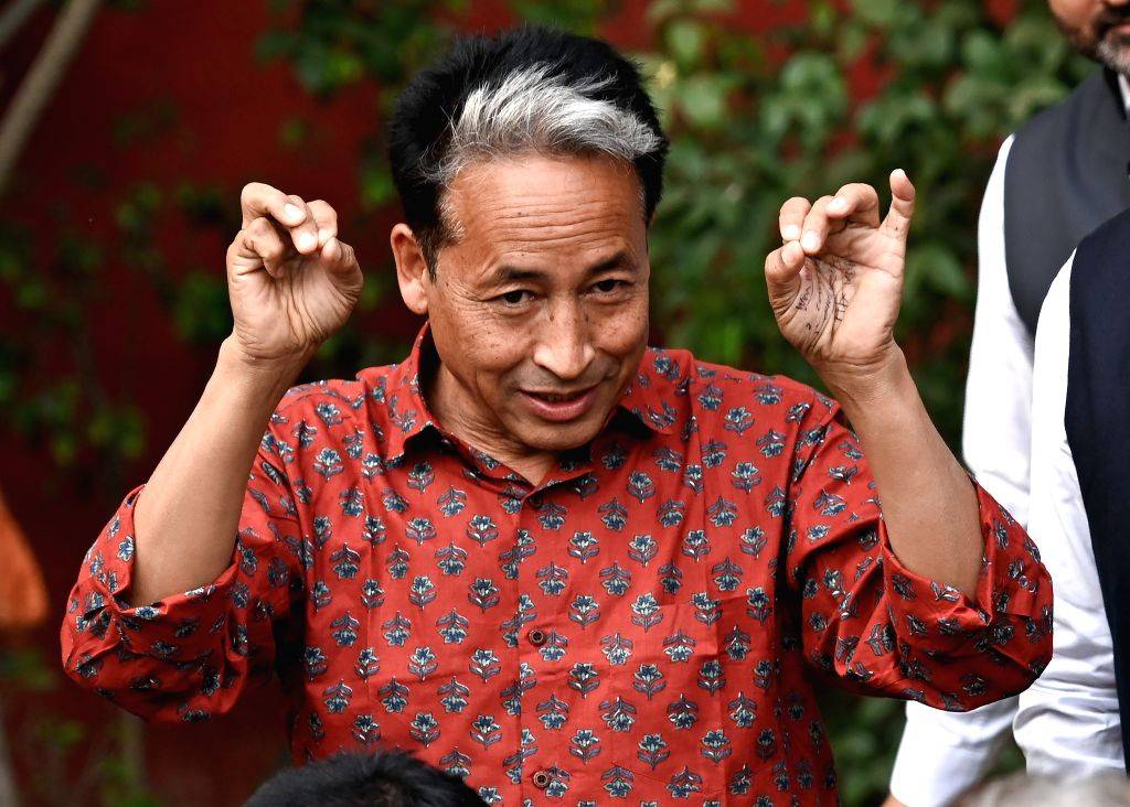 Sonam Wangchuk Addresses Press Conference After Release