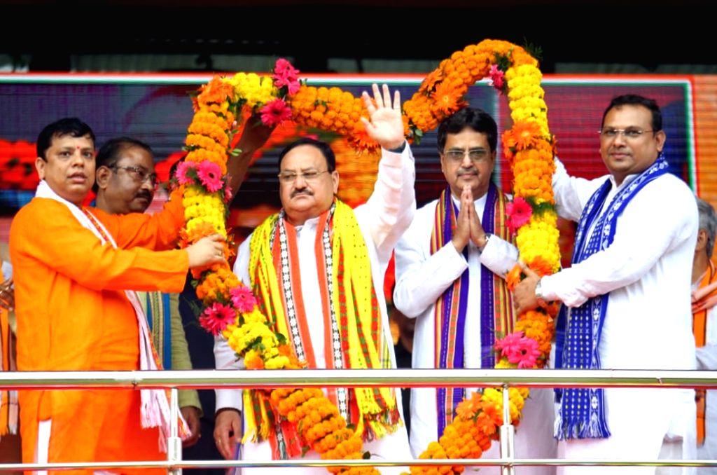 South Tripura: BJP National President JP Nadda and Tripura Chief ...