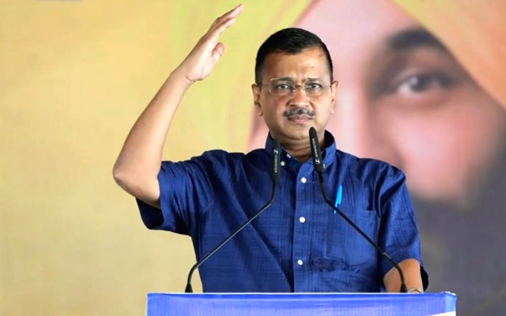 : Sri Ganganagar: Delhi Chief Minister and AAP National Convenor Arvind ...