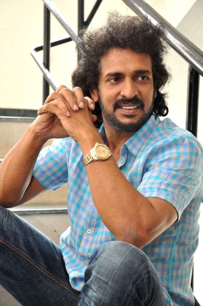 Upendra Rajesh Upendra arranged press meet - stills