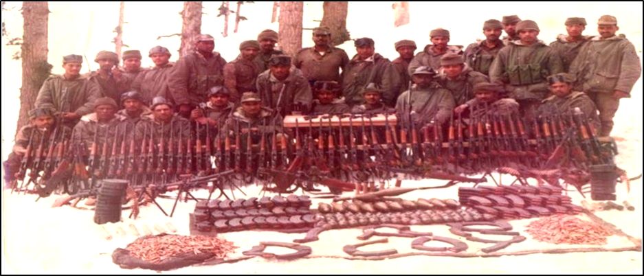 Free Photo: Surviving Assam Rifles men, kins felicitates for killing 72 ...